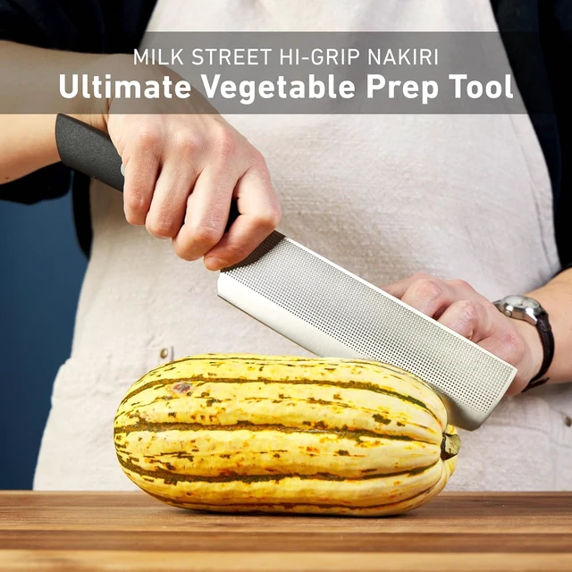 Alt view image 5 of 7 - Milk Street 6.75-inch Nakiri Knife by Christopher Kimball, 1.4116 German Steel Nakiri Chef Knife, Ideal for Home Kitchen, Renowned Milk Street Nakiri Knives