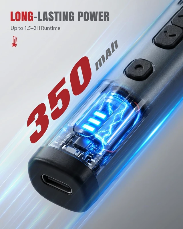 Alt view image 5 of 7 - 78-in-1 Precision Electric Screwdriver Set for Electronics Repair