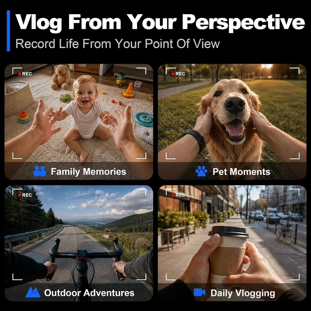 Alt view image 6 of 7 - Electrochromic AI Smart Glasses 8MP Camera 1080P EIS Video ChatGPT Support