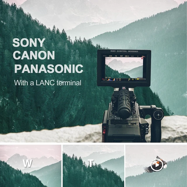 Alt view image 4 of 6 - Lanc Camcorder Zoom Controller Video Recording Remote Control