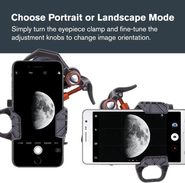 Alt view image 7 of 7 - NexYZ DX Smartphone Adapter for Telescope with Bluetooth Remote