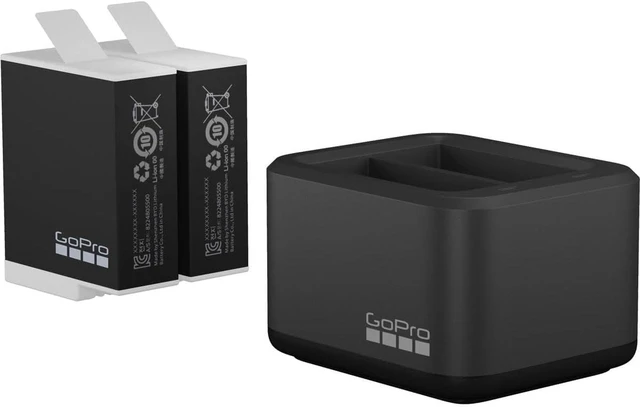 Alt view image 2 of 4 - Dual Battery Charger + 2 Enduro Batteries (HERO12 Black/HERO11 Black/HERO10 Black/HERO9 Black) - Official Accessory