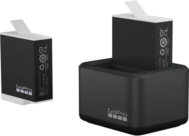 Alt view image 3 of 4 - Dual Battery Charger + 2 Enduro Batteries (HERO12 Black/HERO11 Black/HERO10 Black/HERO9 Black) - Official Accessory