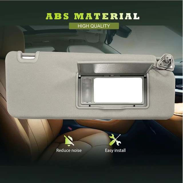 Alt view image 5 of 6 - Sun Visor Replacement Fits for Nissan Titan 2004-2024 QX56 Armada 2004-2014