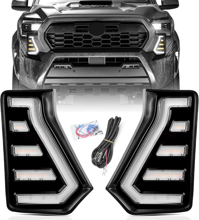 Main image of LED Daytime Running Lights Compatible with Tacoma 2024 2025 2026