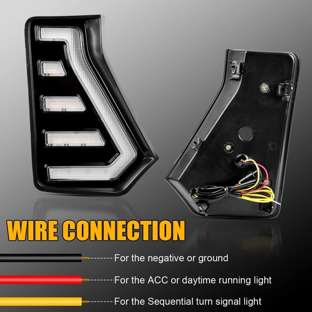 Alt view image 3 of 6 - LED Daytime Running Lights Compatible with Tacoma 2024 2025 2026