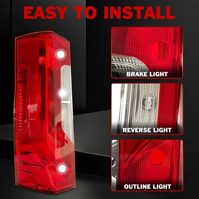 Alt view image 3 of 7 - Tail Light Compatible with 2019-2023 Mercedes Sprinter Right