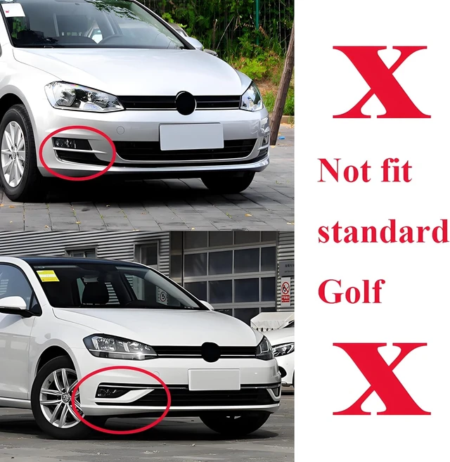 Alt view image 2 of 7 - Front Lip Spoiler for VW Golf GTI R R-line 2015-2021 Accessories