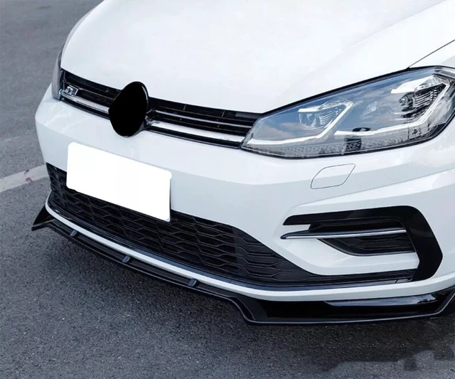 Alt view image 7 of 7 - Front Lip Spoiler for VW Golf GTI R R-line 2015-2021 Accessories