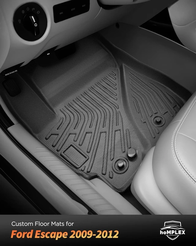 Alt view image 3 of 6 - Floor Mats Carpet Liner for Ford Escape 2009-2012