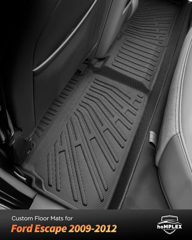 Alt view image 4 of 6 - Floor Mats Carpet Liner for Ford Escape 2009-2012