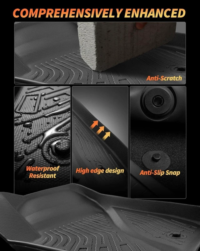 Alt view image 5 of 6 - Floor Mats Carpet Liner for Ford Escape 2009-2012