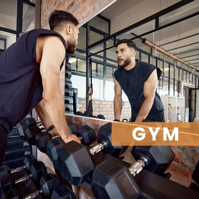 Alt view image 2 of 7 - 56 x 16 in Home Gym Mirrors, Frameless, 2-Pack