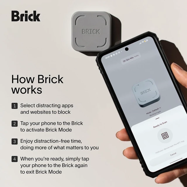 Alt view image 2 of 7 - The Smartphone Access Blocker, Subscription-Free Phone Lock