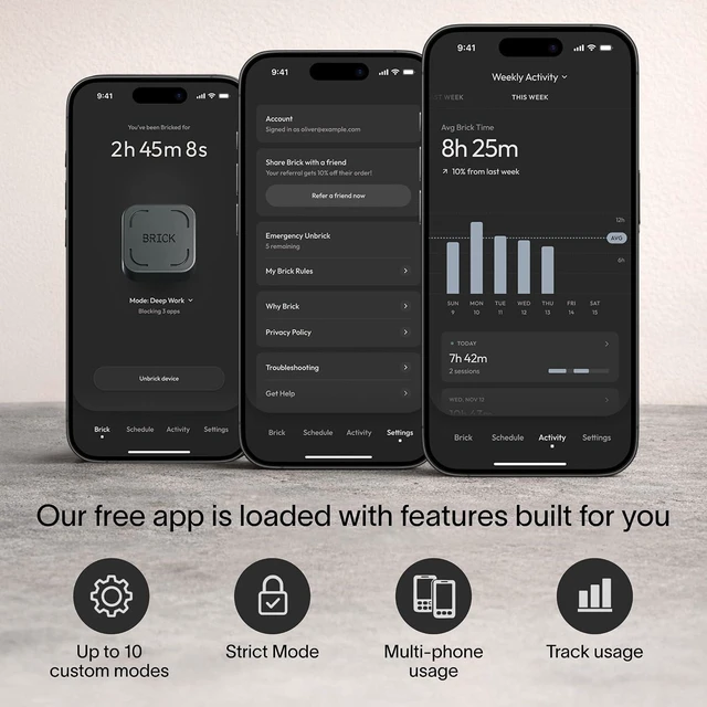 Alt view image 4 of 7 - The Smartphone Access Blocker, Subscription-Free Phone Lock