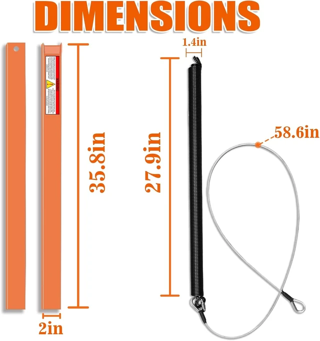 Alt view image 4 of 7 - Trailer Tailgate Lift Assist Kit