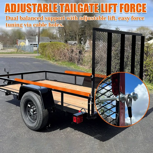 Alt view image 5 of 7 - Trailer Tailgate Lift Assist Kit