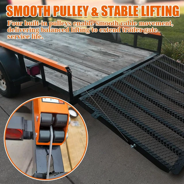 Alt view image 6 of 7 - Trailer Tailgate Lift Assist Kit