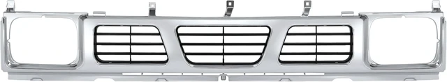 Alt view image 2 of 7 - Grille Compatible with 1993-1994 Nissan D21&1995-1997 Nissan Pickup