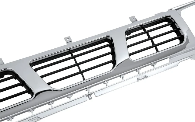Alt view image 6 of 7 - Grille Compatible with 1993-1994 Nissan D21&1995-1997 Nissan Pickup