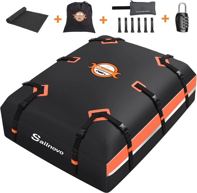 Main image of Car Rooftop Cargo Carrier 21 Cubic Feet Waterproof Soft Roof Bag