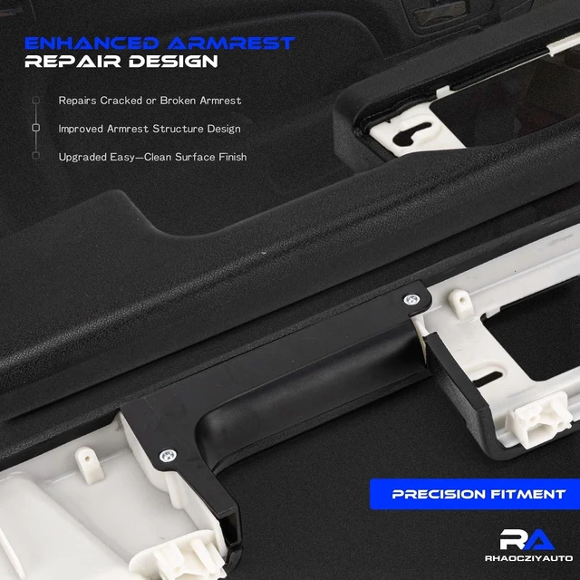 Alt view image 5 of 7 - 25780114 Front Driver Side Door Armrest Repair Fit for Chevrolet/GMC, Black