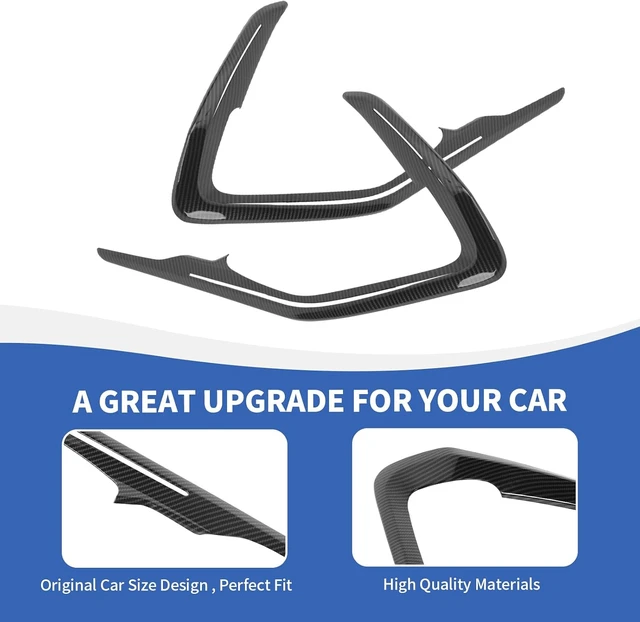 Alt view image 7 of 7 - Carbon Fiber Inner Door Panel Trim Fit for Chevy Camaro 2016-2024