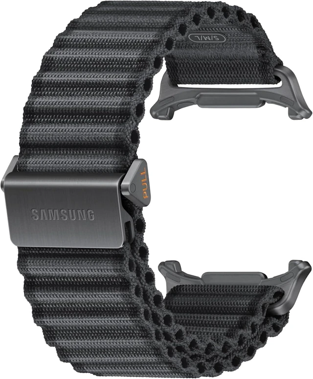 Main image of Galaxy Watch Ultra2 Trail Band, Black, One Click Attachment