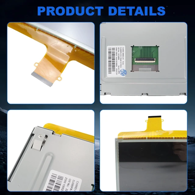 Alt view image 4 of 7 - DJ080PA-01A LCD Touch Screen Digitizer for Chevy Silverado 1500 2500 3500