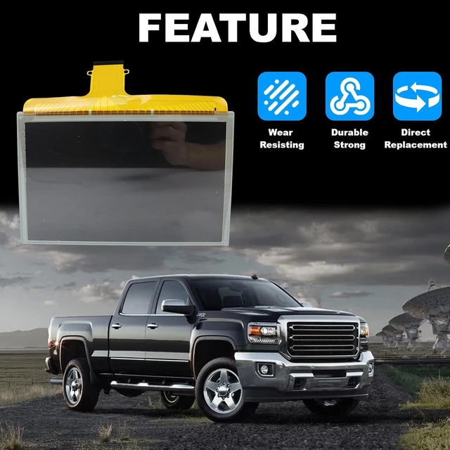 Alt view image 5 of 7 - DJ080PA-01A LCD Touch Screen Digitizer for Chevy Silverado 1500 2500 3500