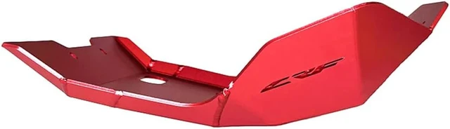 Alt view image 3 of 7 - Compatible with CRF250L CRF 250L Rally 2013-2020 Front Engine Mud Guard Protector Skid Plate (Red)
