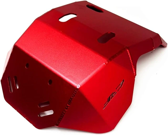 Alt view image 5 of 7 - Compatible with CRF250L CRF 250L Rally 2013-2020 Front Engine Mud Guard Protector Skid Plate (Red)