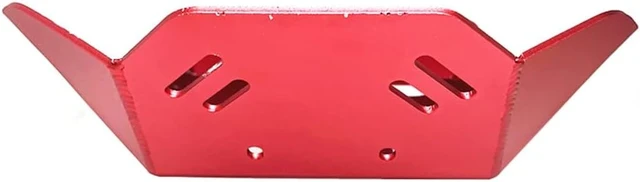 Alt view image 6 of 7 - Compatible with CRF250L CRF 250L Rally 2013-2020 Front Engine Mud Guard Protector Skid Plate (Red)