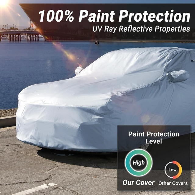 Alt view image 3 of 7 - Car Cover All Weather for 1993-2002 Chevy Camaro STD, Z28, SS