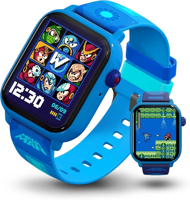 Main image of Mega Man Retro Gaming Smartwatch, Built from Mega Man 2