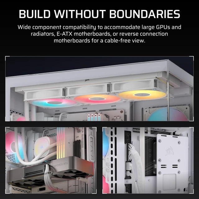 Alt view image 4 of 7 - 3500X RS ARGB Panoramic Mid-Tower PC Case White