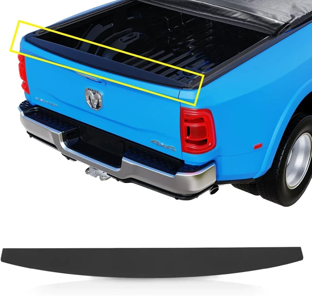 Main image of Rear Tailgate Molding Cap Spoiler Replacement for Ram Truck 2500 3500 2019-2025 68364364AA Black Textured