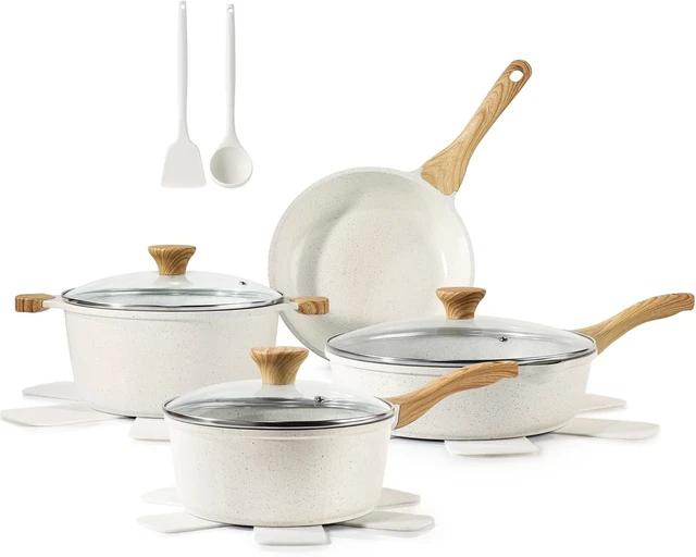 Main image of Nonstick Pots and Pans Set 13pcs, Lightweight Cookware Set