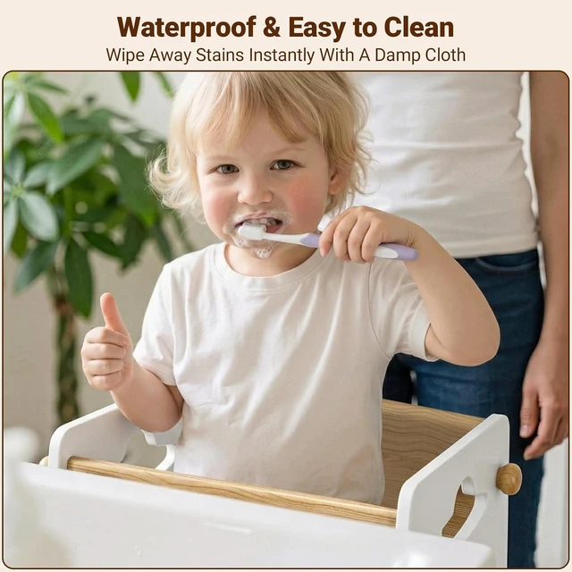 Alt view image 3 of 7 - Toddler Tower Toddler Standing Kitchen Stool