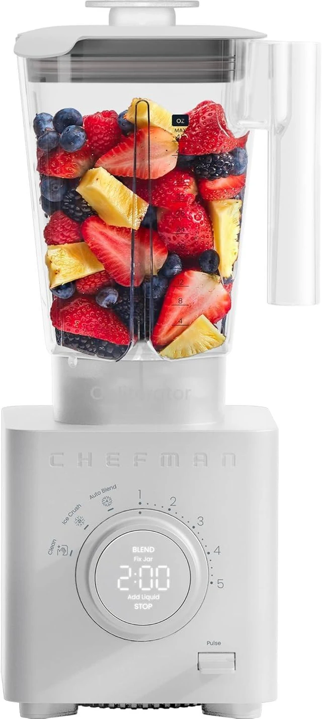 Main image of Obliterator 48 oz Countertop Blender for Smoothies, 1380W Motor to Crush Ice, Nuts, and Frozen Fruit with Stainless Steel Blade, Auto Blend Function, Includes Tamper and Scraper