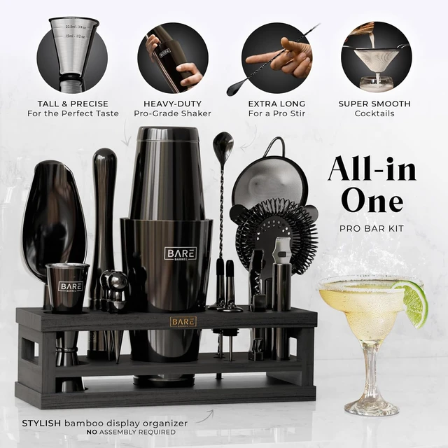 Alt view image 2 of 7 - ® Mixology Bartender Kit Bar Set