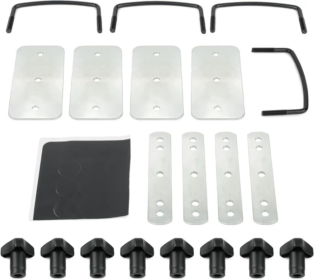 Main image of Car Top Roof Rack Crossbars U-Bolts Mounting Hardware Installation Kit