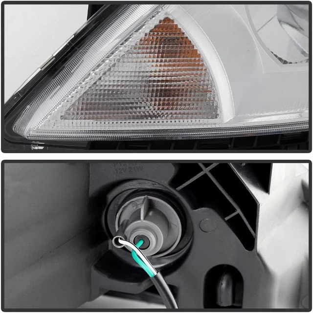 Alt view image 4 of 7 - - For 2007-2012 Nissan Versa Replacement Headlight Headlamp - Driver Side Only