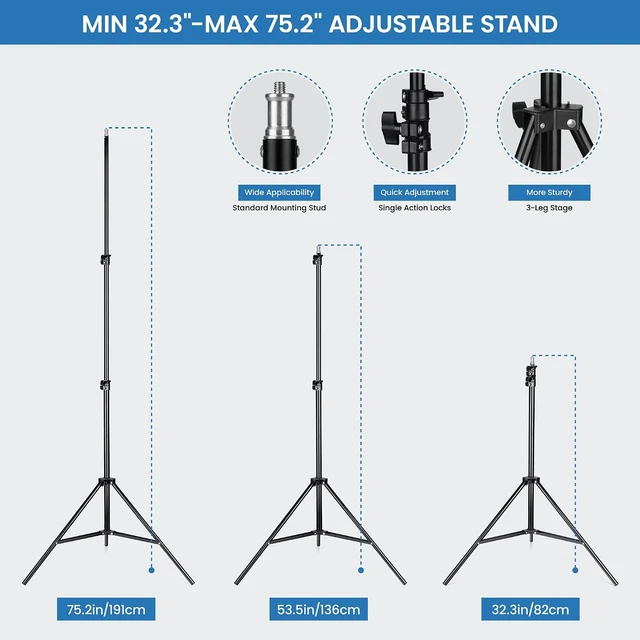 Alt view image 4 of 7 - Softbox Photography Lighting Kit, 30"X30" Softbox Lighting Kit, 2pcs E27 Socket 5400K LED Bulb, Photo Studio Light for Portrait Lighting, Photography/Video Recording/Live Streaming/YouTube