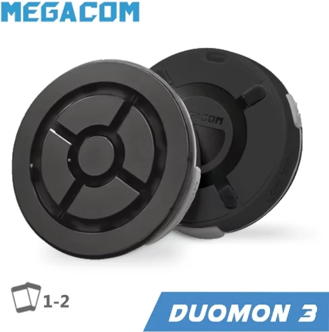 Alt view image 2 of 7 - Megacom DuoMon3 Pro 1P/2P Auto Catcher, Wireless Rechargeable Pocket Auto Catcher with APP Adjustable Lights, Vibration, Sound and One Touch Reconnect - Black (Pro Version)