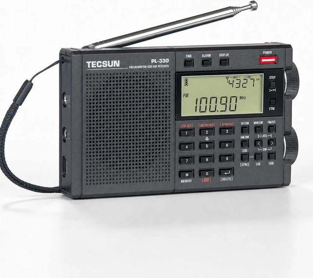 Alt view image 2 of 6 - Digital PL330 AM/FM/LW/SW Worldband Radio with Single Side Band Receiver