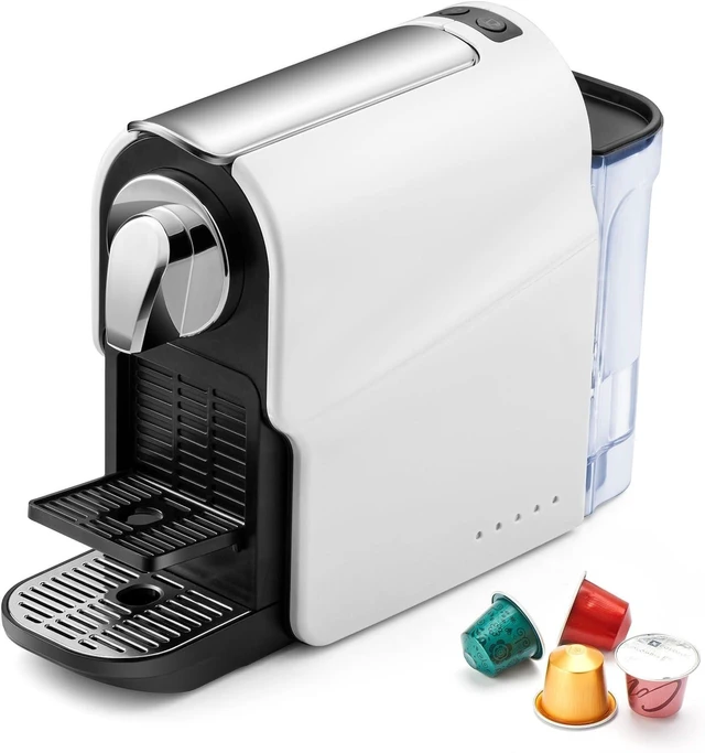 Main image of Espresso Pod Machine for Home, Capsule Coffee Maker for NS Original Pods, 20 Bar High Pressure Pump, 22oz Removable Water Tank, Adjustable Cup Tray, 1350W