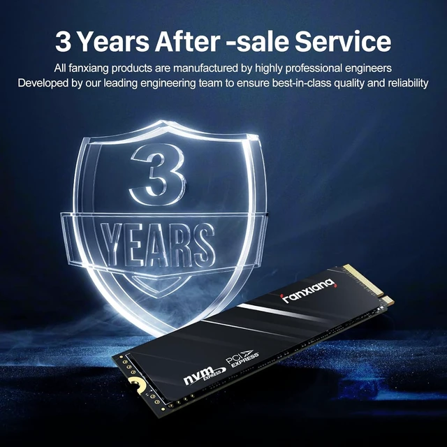 Alt view image 6 of 7 - S501Q SSD 512GB PCle 3.0x4 Internal Solid State Drive, NVMe M.2 2280 Internal Solid State Drive, SLC Cache 3D NAND Up to 3000MB/s for Laptop and PC Desktops