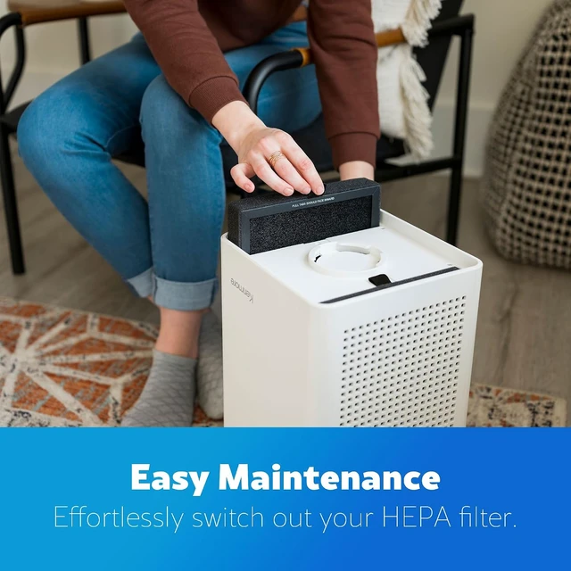 Alt view image 7 of 7 - Air Purifiers with H13 True HEPA Filter, Covers Up to 1200 Sq.Foot