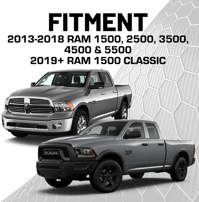 Alt view image 3 of 7 - Metal Dash Mount Cell Phone Holder Compatible with 2013-2018 RAM Truck & 2019+ RAM 1500 Classic (RubiGrid Spring-Loaded)